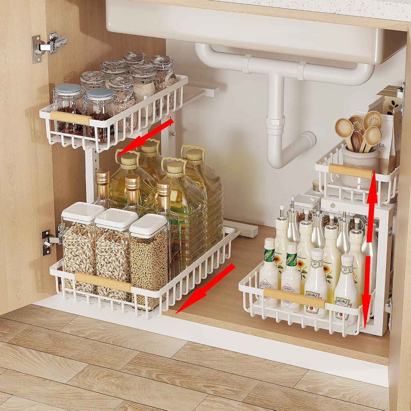 Under-sink storage rack gallery image 8