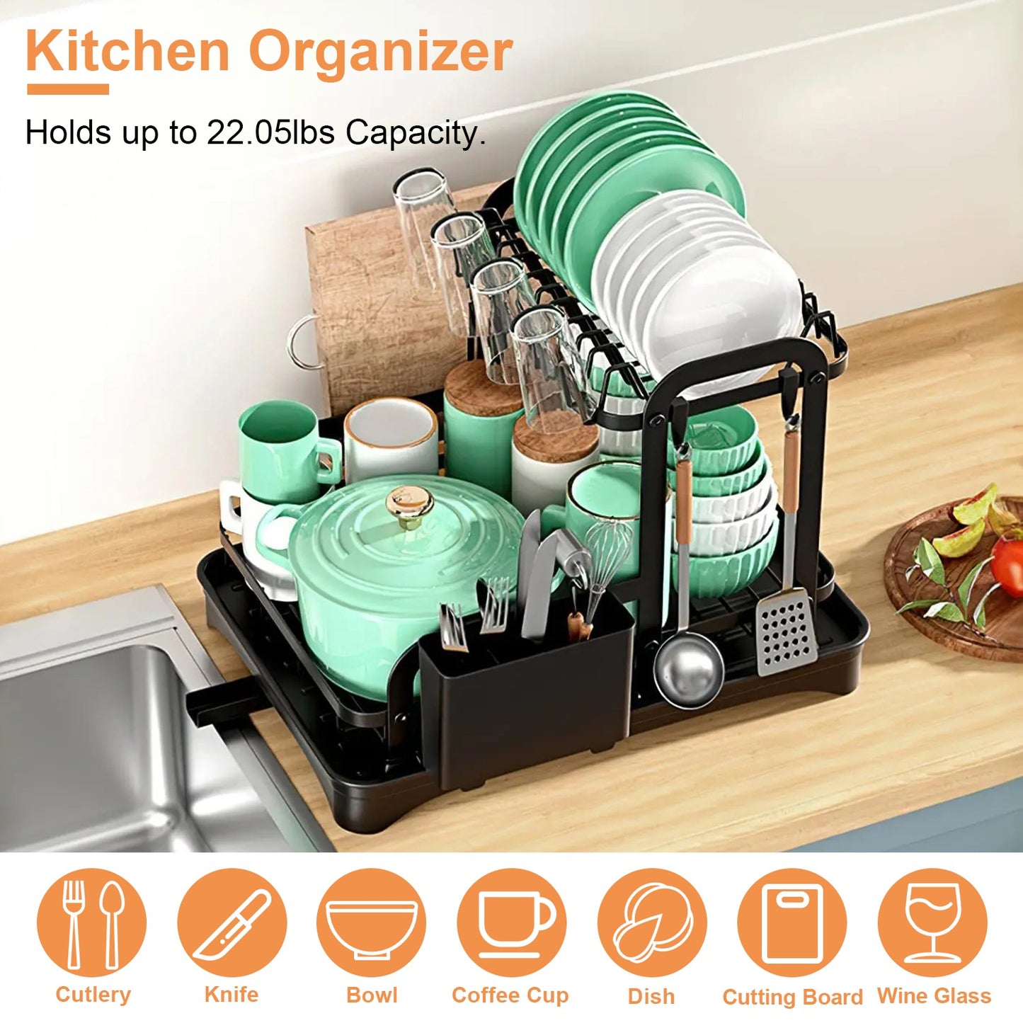 Dish drying rack gallery image 4
