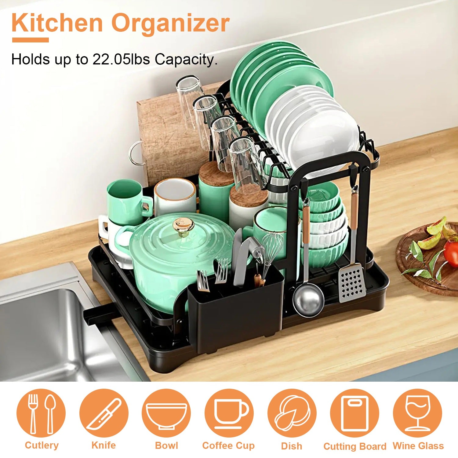 Dish drying rack gallery image 4
