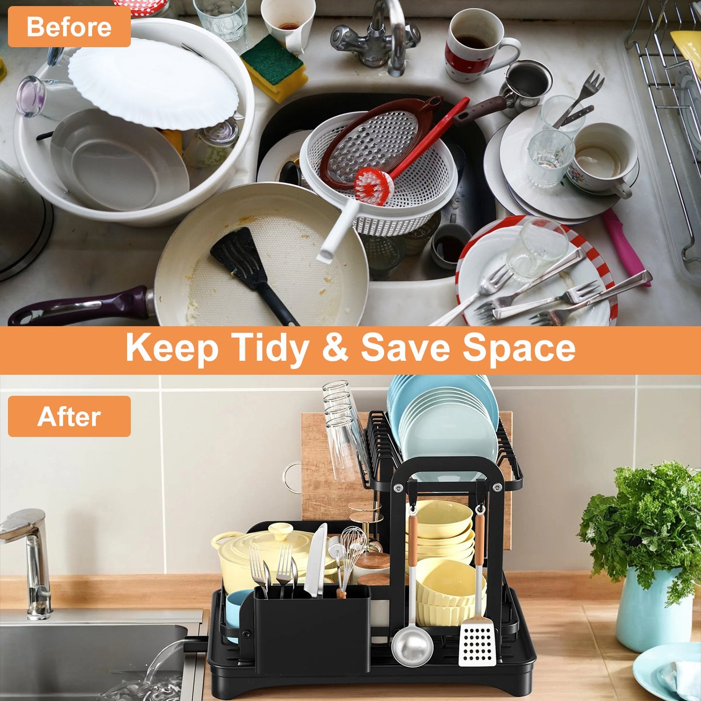 Dish drying rack - main