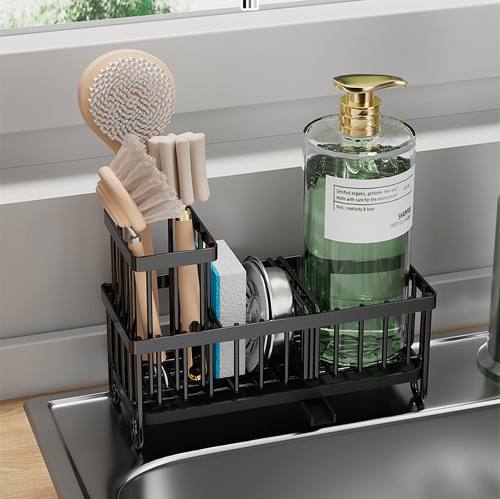 Kitchen Sink Sponge & Soap Caddy