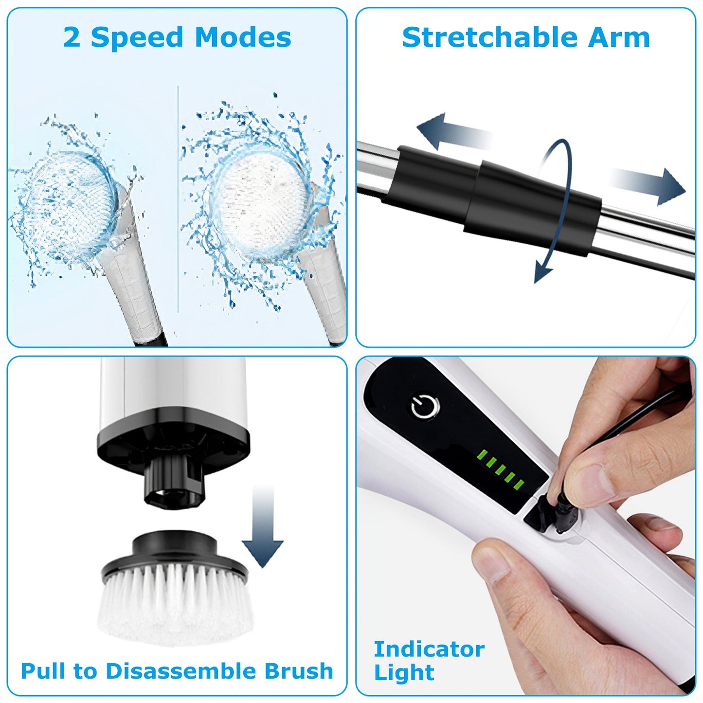 Electric spin scrubber - main