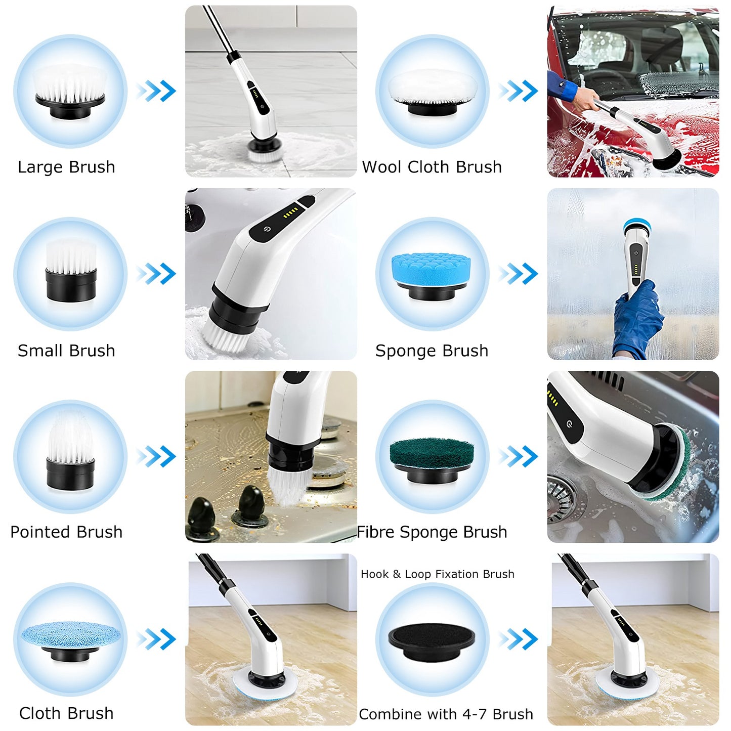 Electric spin scrubber gallery image 3