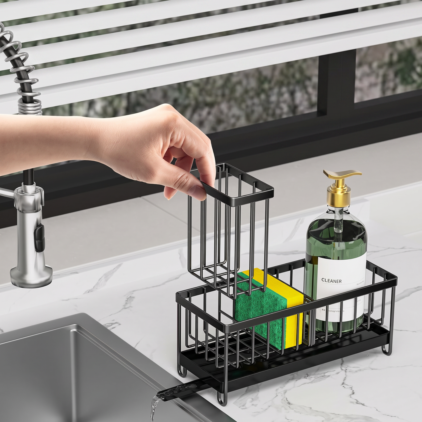 Kitchen sink caddy — enhanced product photo 5